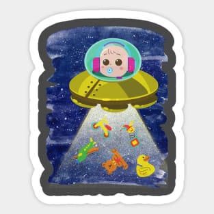 Alien baby Sticker